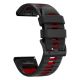 3. Pasek Tech-Protect IconBand Pro na Garmin Fenix 3 / 5X / 3HR / 5X Plus / 6X / 6X Pro / 7X - czarno-czerwony