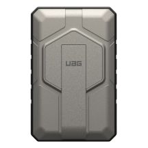 Powerbank UAG Rugged 10K - 10000 mAh z podstawką, ładowanie bezprzewodowe 10W, kompatybilny z MagSafe, kabel w zestawie (black/titanium)