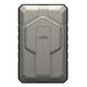 Powerbank UAG Rugged 10K - 10000 mAh z podstawką, ładowanie bezprzewodowe 10W, kompatybilny z MagSafe, kabel w zestawie (black/titanium)