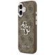 2. Etui Guess 4G Big 4G Classic Logo na iPhone 17 - brązowo-srebrne