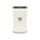 2. Świeca duża WHITE TEAK WOODWICK