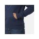 14. Bluza Rossignol LOGO SWEAT HOOD FL granatowy