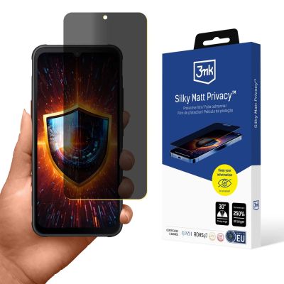 Prywatyzująca folia ochronna 3mk Silky Matt Privacy na Samsung Galaxy XCover 7 Pro
