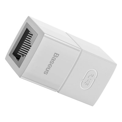 6. Złączka sieciowa łącznik kabli Ethernet RJ-45 Baseus AirJoy Series 10 szt. - biała