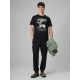 3. T-shirt regular z nadrukiem męski  4F 4FRSS26TTSHM3811-20S