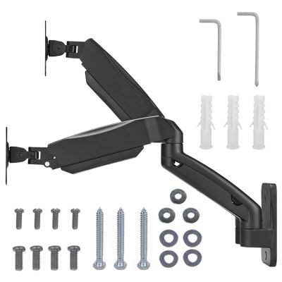 3. MACLEAN UCHWYT NAŚCIENNY NA DWA MONITORY 17-32'', 9KG MAX, SPRĘŻYNA MECHANICZNA MC-988