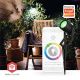 4. Lampa zewnętrzna Nedis ZBLOS10RGBW3 Smartlife RGB Zigbee 3.0 3W 3-pack