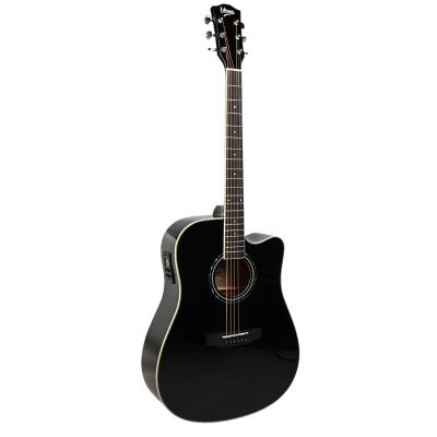 14. V-TONE VEAG1 CE BK - Gitara elektroakustyczna 4/4