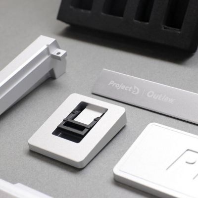 7. Ducky Outlaw 65 klawiatura Uniwersalne USB US English Srebrny