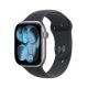 Apple Watch Series 11 GPS + Cellular 46mm Space Grey Aluminium Case with Black Sport Band - M/L