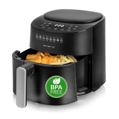 3. Emerio AF-129369 frytkownica Pojedyńczy 4,5 l Autonomiczny 1300 W Frytkownica na gorące powietrze Czarny