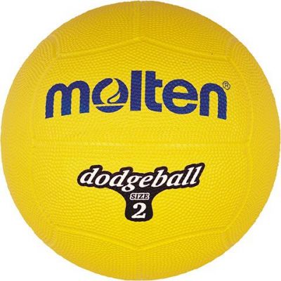 2. Piłka Molten DB2-Y dodgeball size 2 HS-TNK-000009306