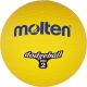 2. Piłka Molten DB2-Y dodgeball size 2 HS-TNK-000009306