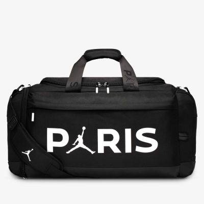 Torba sportowa Air Jordan PSG Paris Saint-Germain Duffel Bag 62.5L Czarna - MM0995-023
