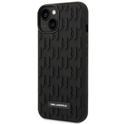 2. Etui Karl Lagerfeld 3D Monogram na iPhone 14 Plus - czarne