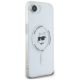 4. Etui Karl Lagerfeld IML Metal Choupette Head MagSafe na iPhone 16e - białe