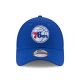 2. Czapka z daszkiem New Era 9FORTY NBA Philadelphia 76ers Niebieska - 11405596