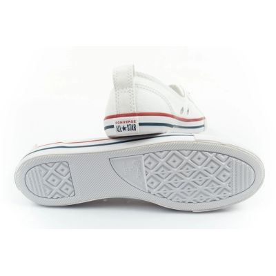 8. Converse buty damskie sportowe Chuck Taylor All Star Ballet Lace baleriny białe