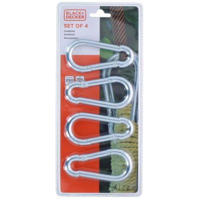 13. KARABIŃCZYK STALOWY 4SZT BLACK + DECKER