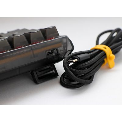7. Ducky One 3 Aura Mini klawiatura Gaming USB QWERTY Amerykański międzynarodowy Czarny