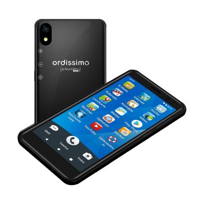 3. ORDISSIMO LeNumero2 Mini 13,8 cm (5.45") Jedna karta SIM Android 13 4G USB Type-C 3 GB 32 GB 2500 mAh Czarny