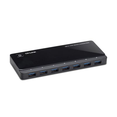 Hub TP-LINK UH720 (7x USB 3.0; kolor czarny)