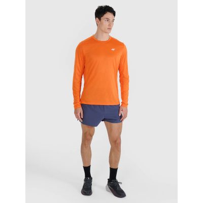 3. Longsleeve do biegania szybkoschnący męski 4F 4FWSS25TFLOM326-70S