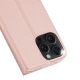 4. Etui Dux Ducis Skin Pro na iPhone 16 Pro Max z klapką i miejscem na kartę - różowe