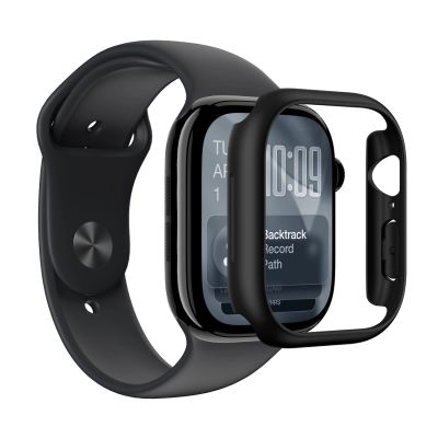 5. Etui ochronne AMAZINGTHING Minimal na Apple Watch Series 11 42mm - czarne