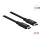 2. DeLOCK Kabel USB4 20 Gbps 2 m