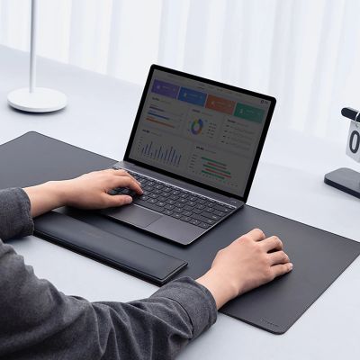 8. Mata na biurko Baseus MagPro Series II BS-PS037 z podpórką na nadgarstki - czarna