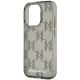 5. Etui Karl Lagerfeld IML Mono KL Pattern & Cord na iPhone 15 Pro - czarne