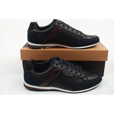 9. Wrangler buty męskie sneakersy Rhys granatowe półbuty modne