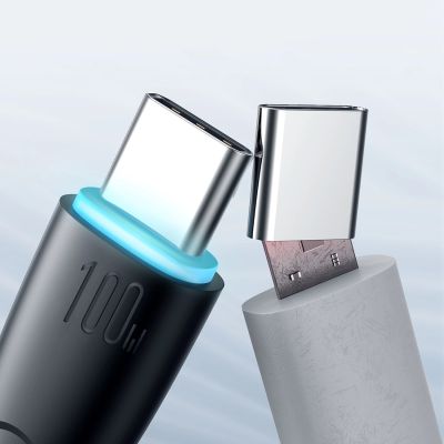13. Kabel Joyroom Starry series SA32-AC6 100W USB-A / USB-C 1m - czarny