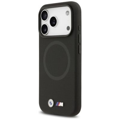 2. Etui BMW M FW Metal Logo MagSafe na iPhone 17 Pro Max - czarne