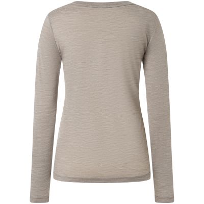 Longsleeve SUPER.NATURAL W HILLY LS khaki