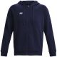 Bluza męska Under Armour Rival Fleece FZ Hoodie granatowa 1379767 410