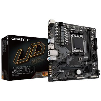 6. Gigabyte Płyta główna A620M H AM5 2DDR5 HDMI/DP M.2 mATX