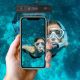 5. Pokrowiec Tech-Protect Waterproof Case UWC7 wodoodporny na urządzenia do 6.9" - czarno-pomarańczowy