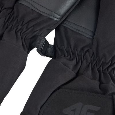 2. Rękawiczki 4F U125 głęboka czerń 4FWMM00AGLOU125 20S