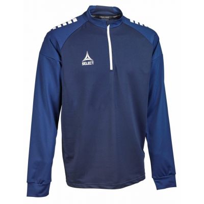 Bluza piłkarska treningowa rozpinana SELECT Spain v 25 granatowa