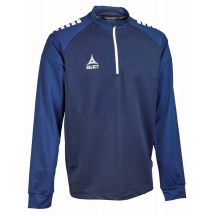 Bluza piłkarska treningowa rozpinana SELECT Spain v 25 granatowa