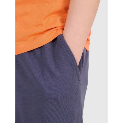 5. Spodnie dresowe joggery chłopięce 4F 4FJWSS25TTROM0964-22S