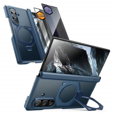 2. Etui Supcase UB Aero MagSafe 2-Set na Samsung Galaxy Z Fold 8 Ultra - granatowe