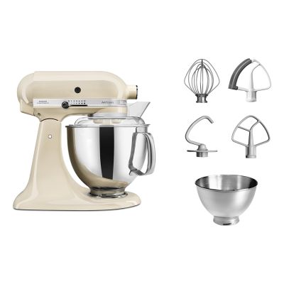 10. KitchenAid Artisan Mikser stojący 300 W Kremowy