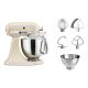 10. KitchenAid Artisan Mikser stojący 300 W Kremowy