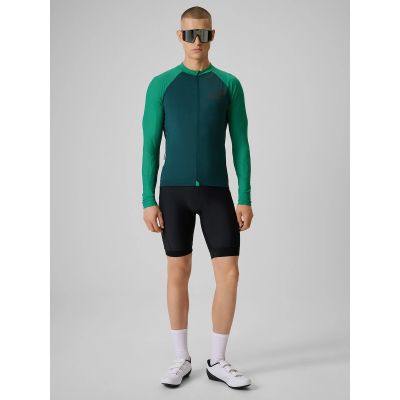 9. Longsleeve kolarski z filtrem UPF50+ męski 4F 4FRSS26TFLOM649-41S