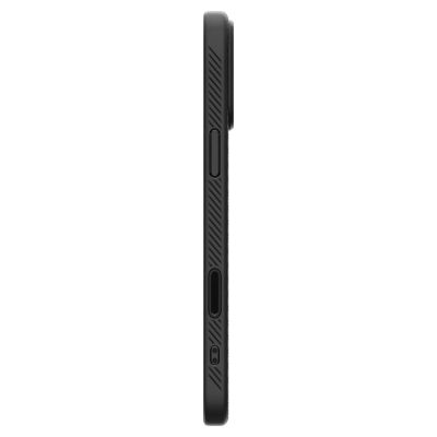 5. Etui Spigen Liquid Air  ”T” MagSafe na iPhone 16 Pro Max - czarny mat