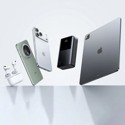10. Powerbank Joyroom JR-QP192 Star Series Mini 20000mAh 22,5W z wyświetlaczem cyfrowym - czarny