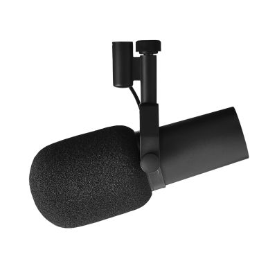 7. Shure SM7B - Mikrofon dynamiczny, kardioidalny, lektorski - radiowy